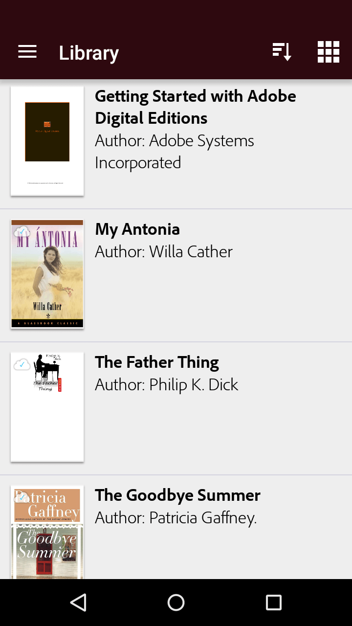 add books on ade android
