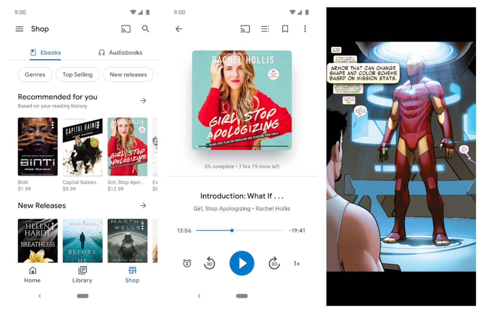 Android Google Play Bækur