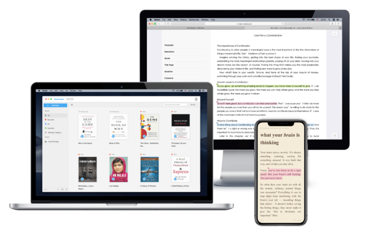 EPUB Readers on Mac