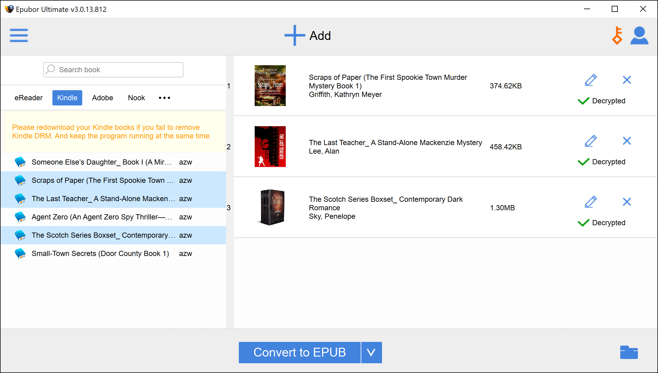 Remove Kindle DRM from Kindle for PC