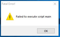 Google Drive Backup and Sync Failed to Execute Script Main