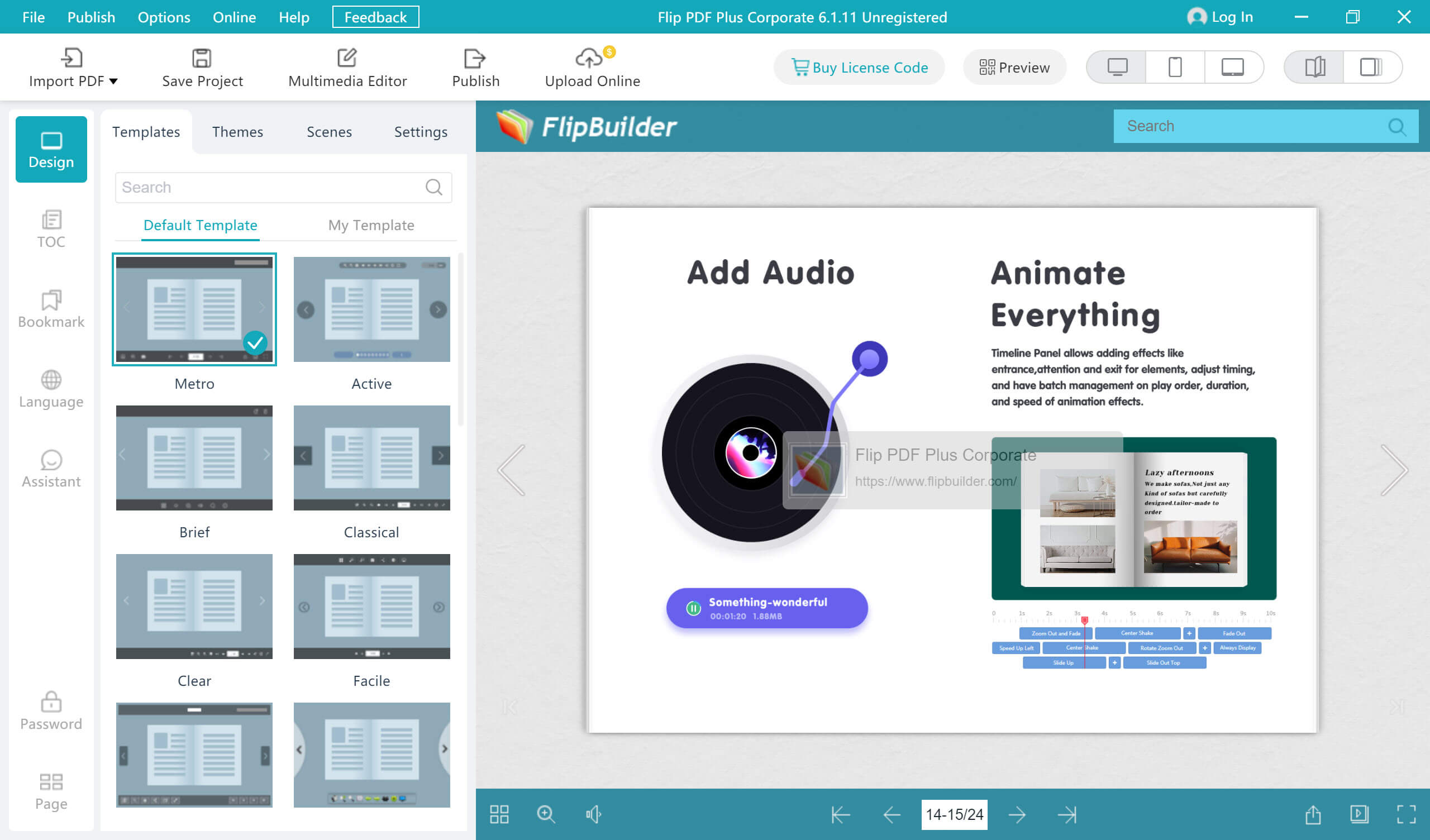 ពេញនិយម FlipBuilder PDF ទៅ Flipbook Maker