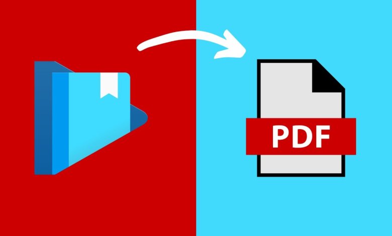 Google Play पुस्तकें को PDF में डाउनलोड करें Google Play पुस्तकें को PDF में बदलें