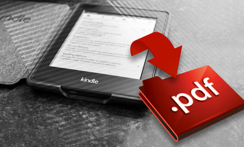 Перетворення Kindle на PDF