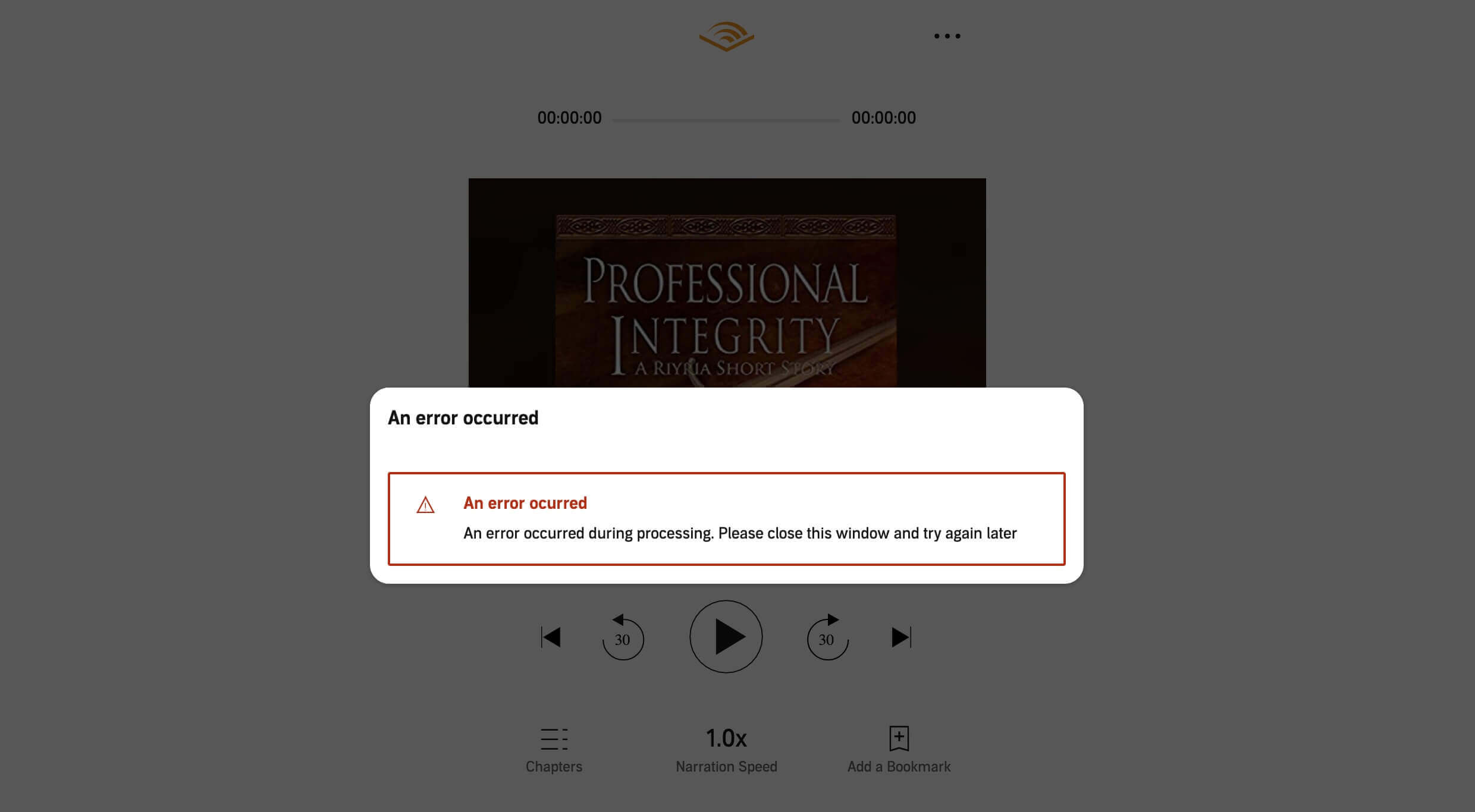 Listen to Audible on Mac using Cloud Player