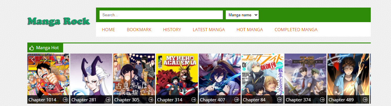 download free manga books on Manga Rock website