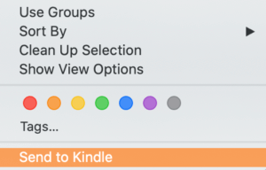 send to kindle over 50mb