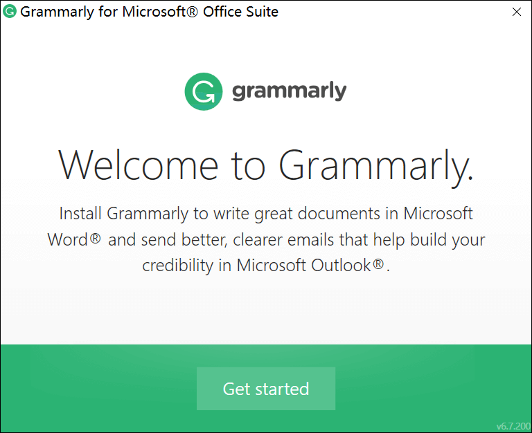 Press and Hold Shift and Ctrl to Install Grammarly